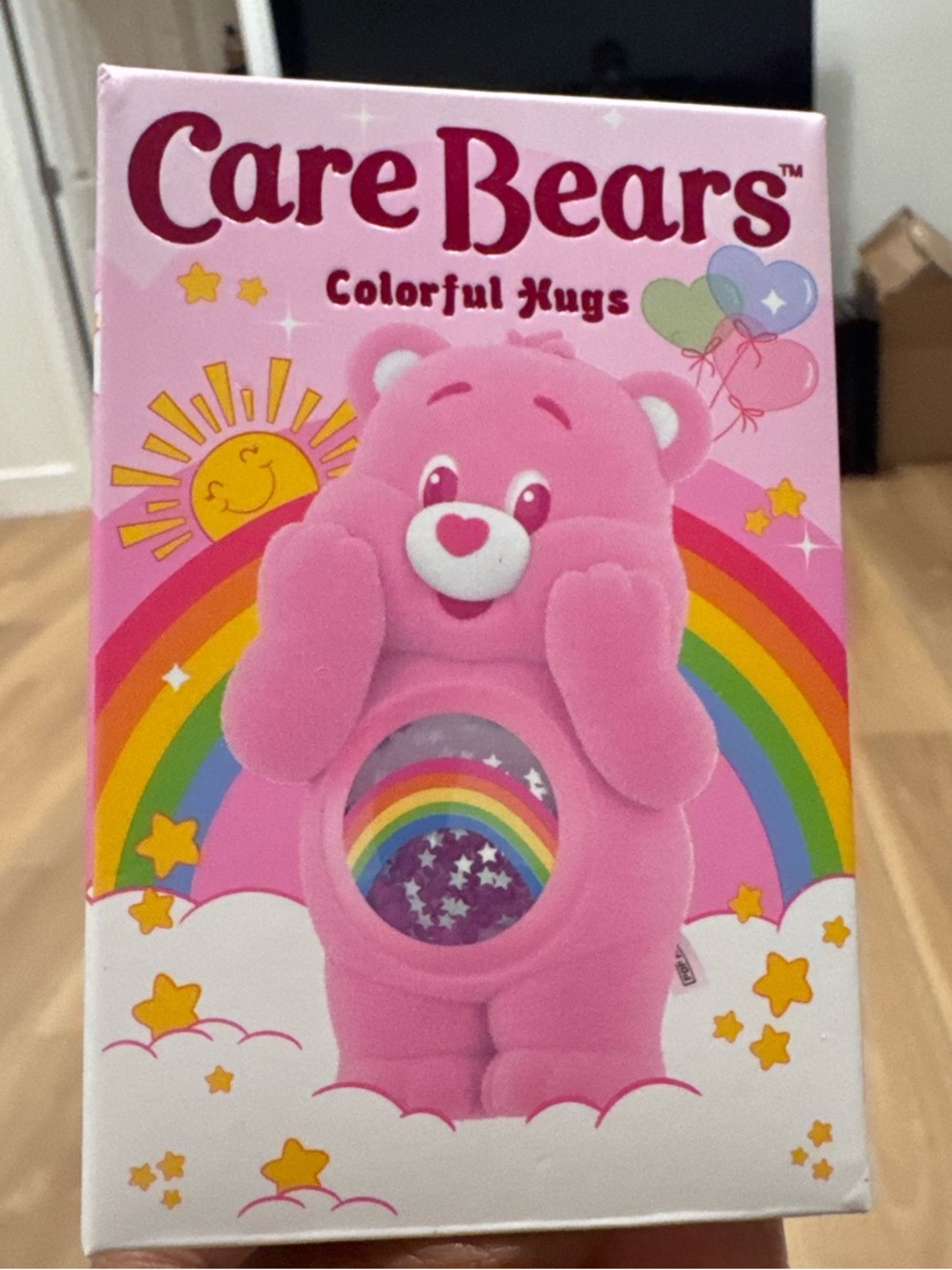 Care Bears Colorful Hugs Bear Boxed Figurine